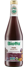 Jus de pruneau biologique par Biotta, 500 mL