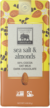 Chocolat noir au lait d&#39;avoine, sel de mer, amandes 55% par des espèces en voie de disparition