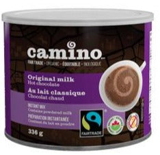 Chocolat au lait chaud biologique par Camino 336g