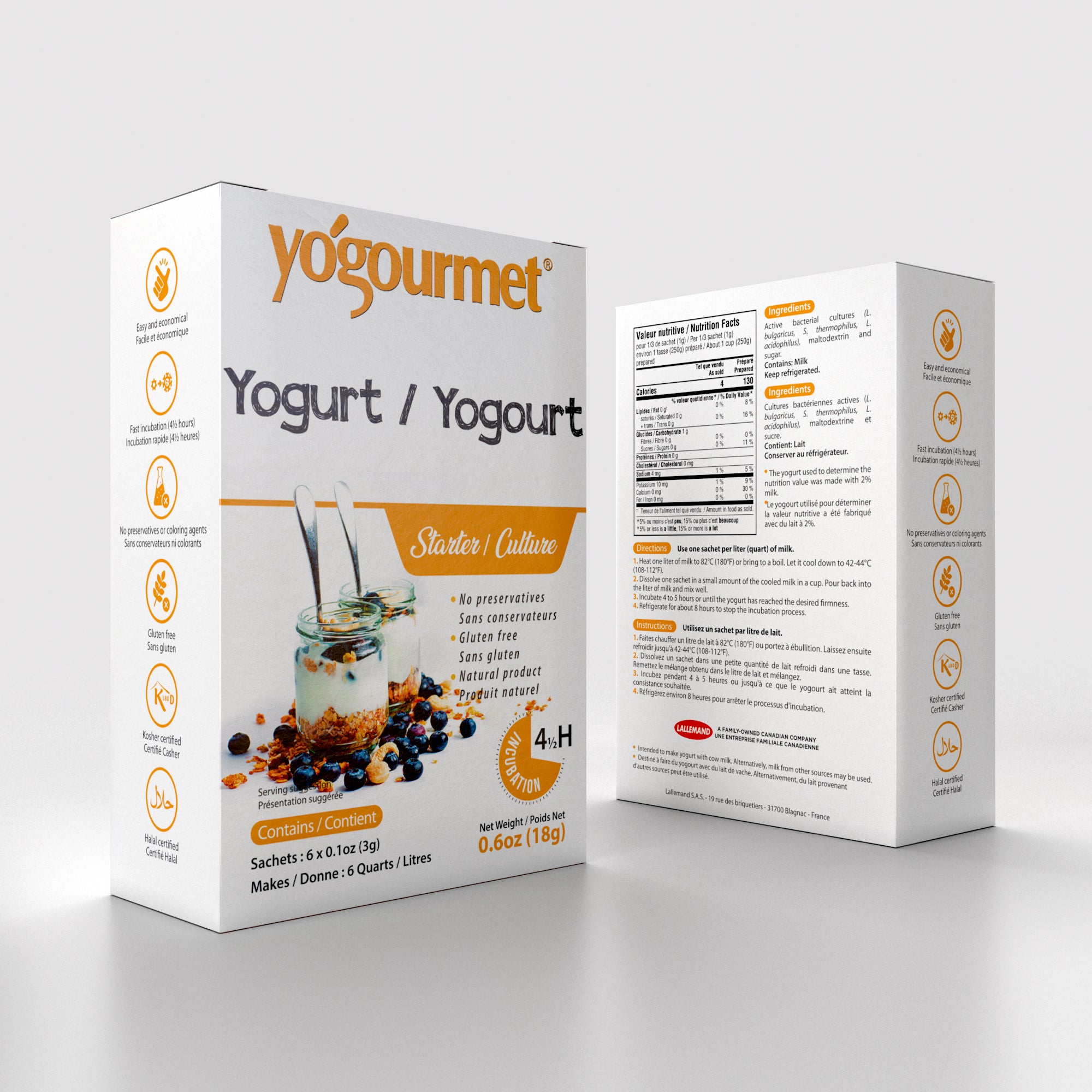 Original Yogurt Starter by Yogourmet, 18g