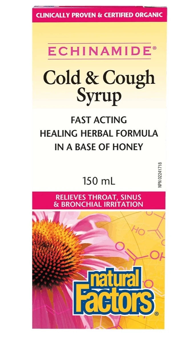 Cough and Cold Syrup by Natural Factors, 150ml