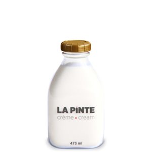 Crème jersey 35 % par La Pinte, 473 ml