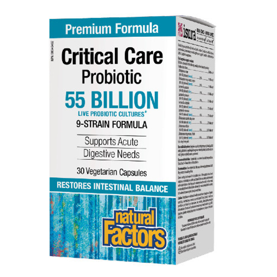 Ultimate Probiotic Critical Care de Natural Factors, 30 gélules