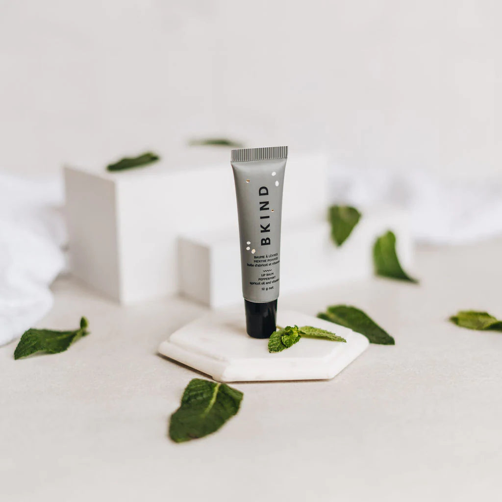 Baume à lèvres à la menthe poivrée par BKIND, 12g
