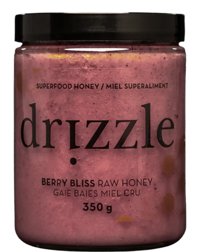Berry Bliss - Antioxidant Blend - Raw Honey by Drizzle, 350g