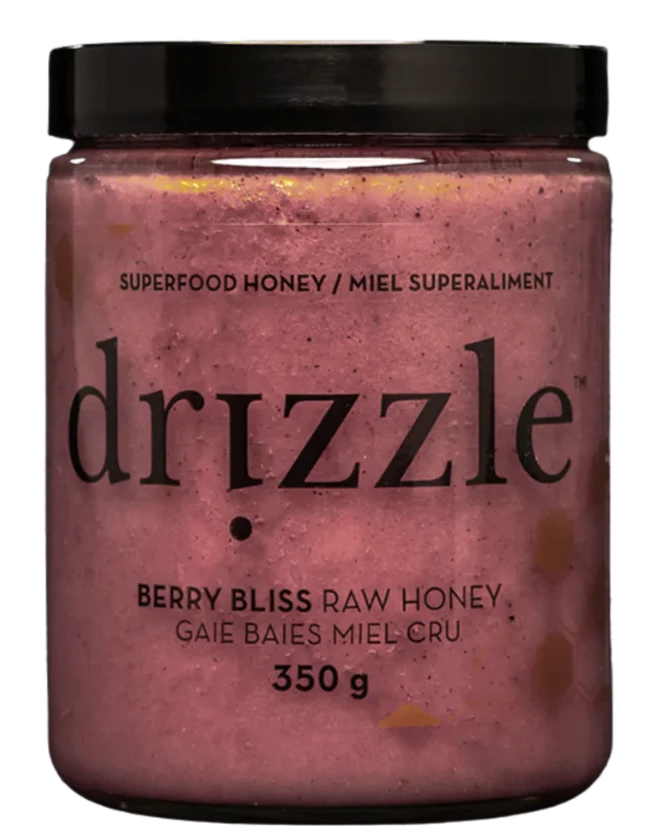 Berry Bliss - Mélange antioxydant - Miel cru par Drizzle, 350g