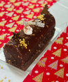 Dairy and Gluten Free Royal Chocolate Hazelnut Holiday Log by L&#39;Artisan Delice