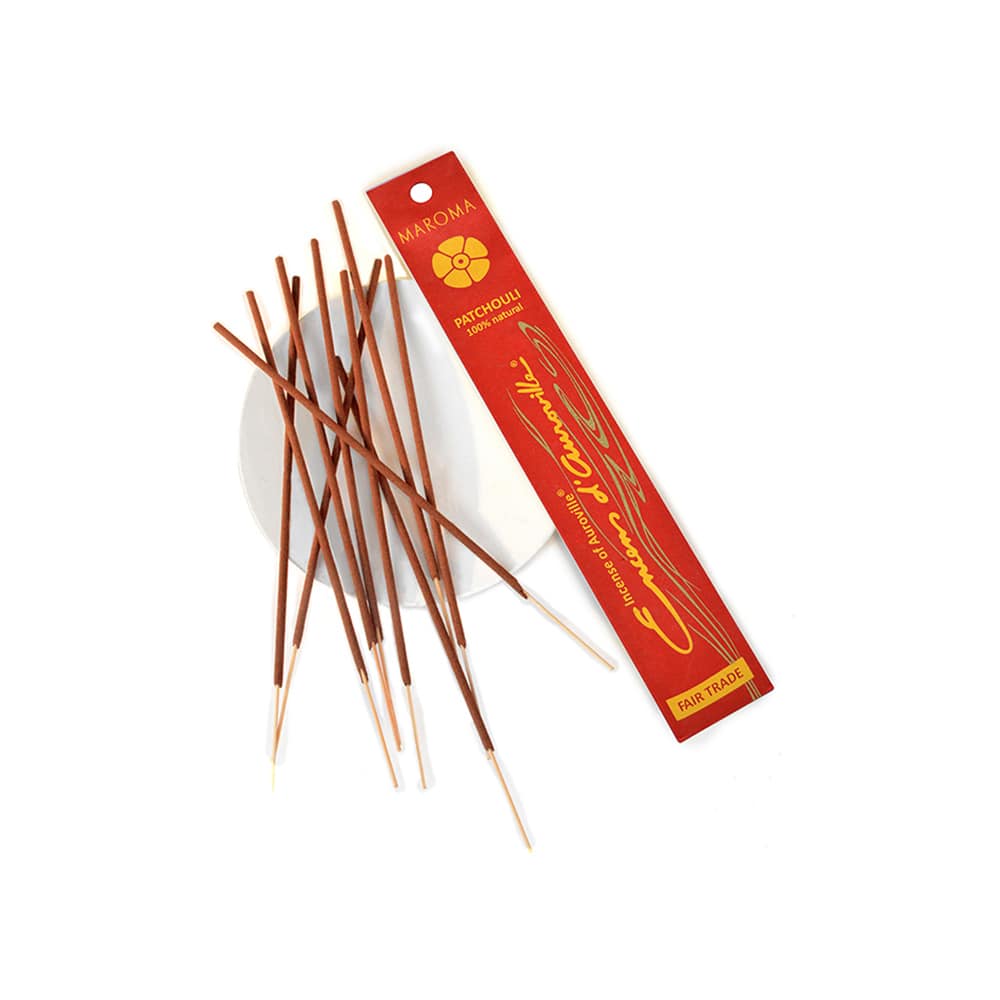 Patchouli Incense by Maroma, 10 sticks