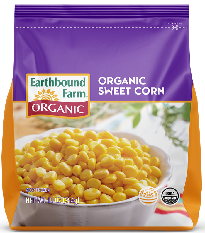 Maïs doux biologique par Earthbound Farm 350g surgelé
