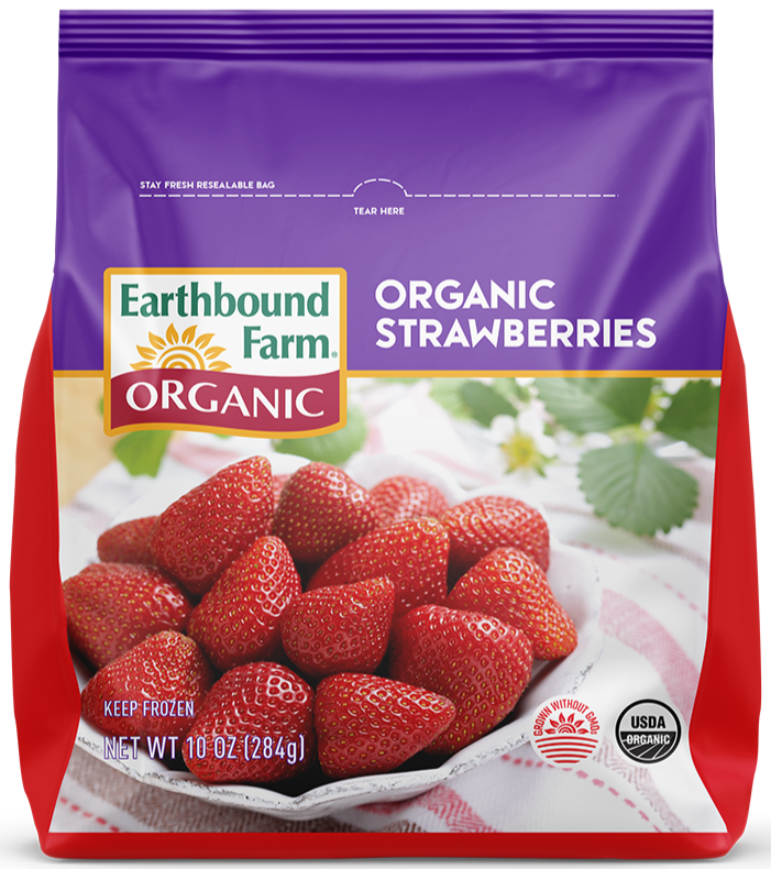 Fraises biologiques par Earthbound Farm 300g surgelées