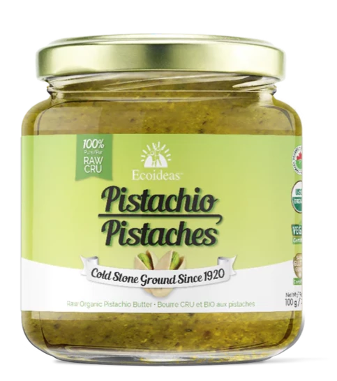 Organic Pistachio Butter by Ecoideas, 100g