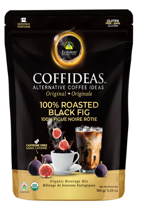 Alternative au café aux figues noires rôties par Eco Ideas, 150 g