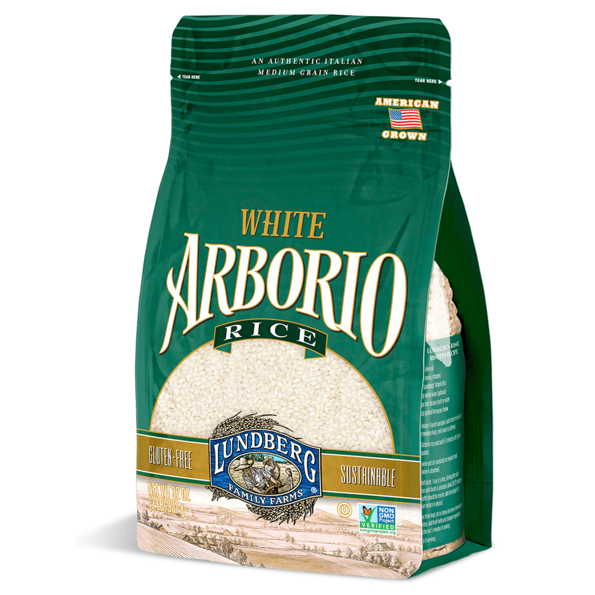 Riz Arborio Blanc de Lundberg 907g