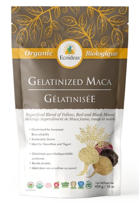 Organic Gelatinized Maca by Eco Idea, 454g