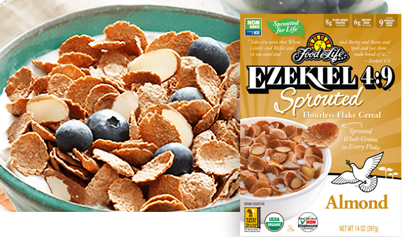 Céréales aux flocons d'amandes EZEKIEL 4:9®, 397 g