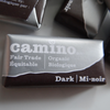 Mini barre de chocolat noir bio 55 % de Camino, 4,5 g