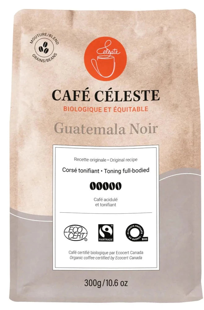 Café filtré Guatemala Noir par Café Céleste 454g