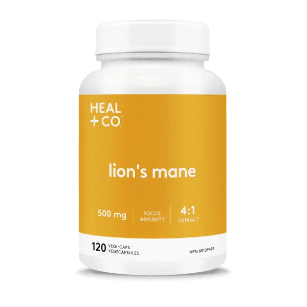 Lion's Mane par Heal + Co, 120 capsules