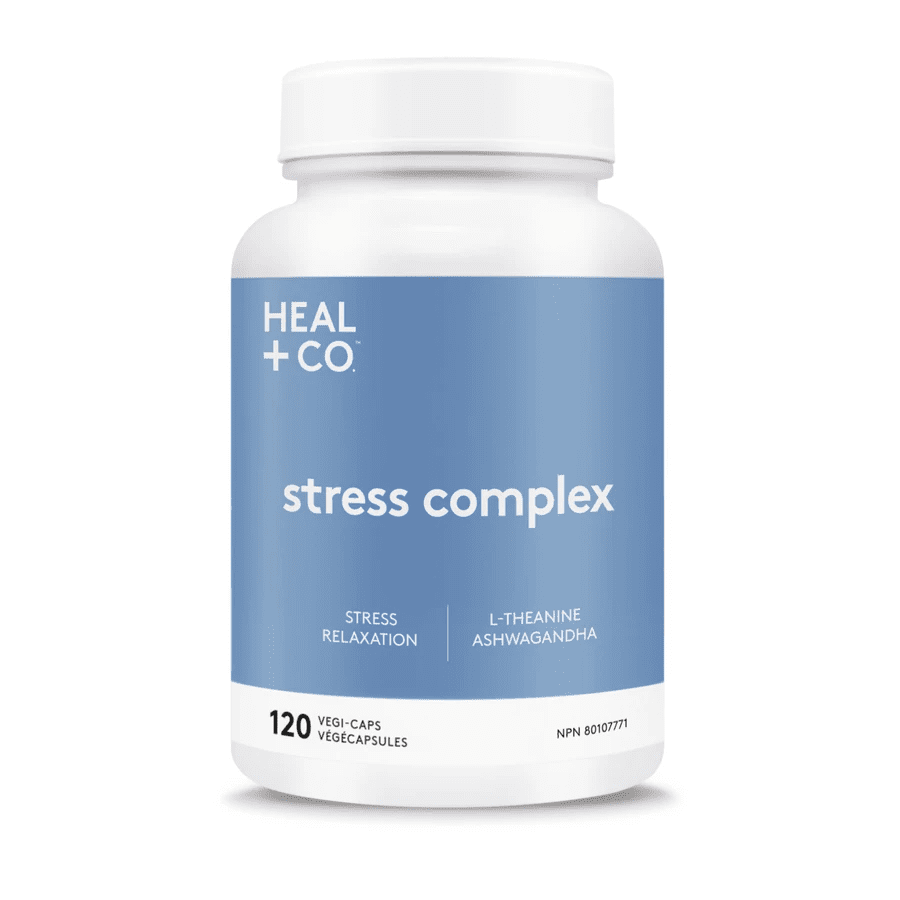 Stress Complex par Heal + Co, 120 capsules