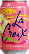 Hi-Biscus! Sparkling Water by LaCroix, 8 cans