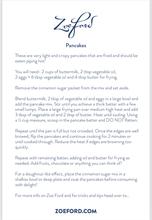 Crêpes beignets croustillants à la cannelle par Maison Zoe Ford