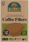Filtres à café n° 4 par If You Care, 100 filtres