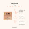 Monoi Shampoo Bar by BKIND, 55 g