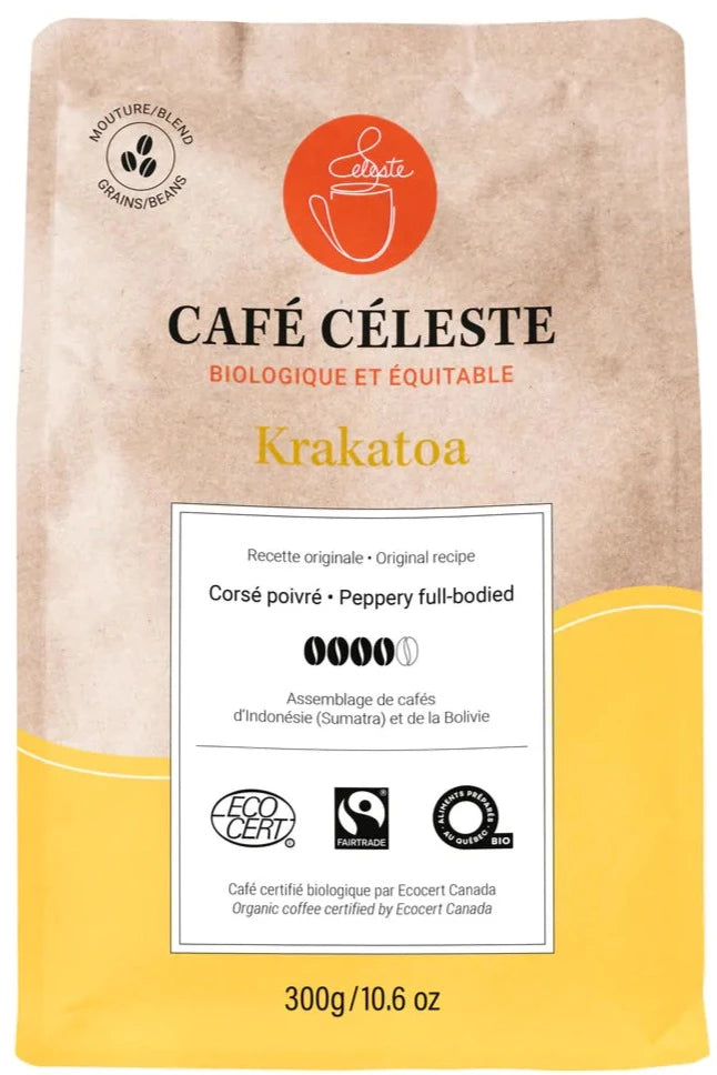 Krakatoa Coffee Beans by Café Céleste 454g