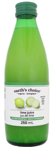 Lime Juice, Organic 250ml by earth&#39;s choice