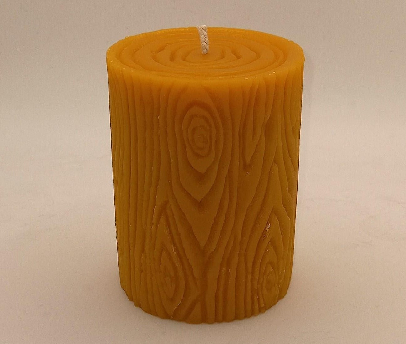 La Bûche Beeswax Candle by Pure Abeille, 1
