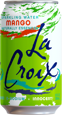 Mango Sparkling Water by LaCroix, 8 cans