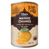 Morceaux de Mangue en Jus par Cha&#39;s Organics 400ml
