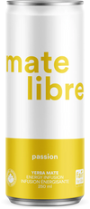 Passion Organic Yerba Mate Energy Infusion by Maté Libre, 250ml