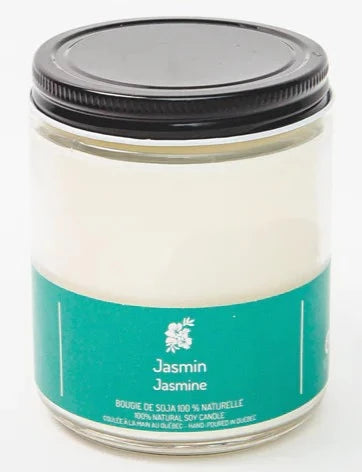Bougie en cire de soja au jasmin par Driftwood Naturals, 180 g