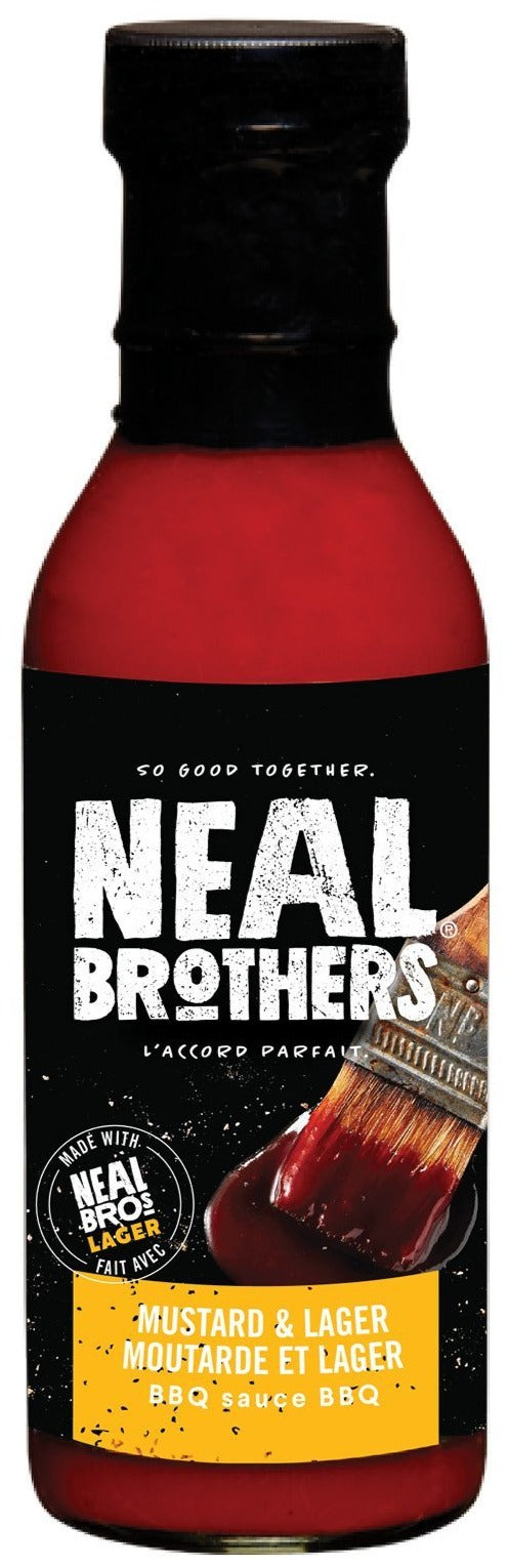 Mustard and Lager BBQ Sauce by NEAL Brothers 350 ml