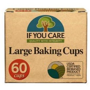 Large Baking Cups by If You Care 60 count