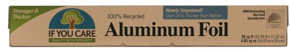 Feuille d'aluminium 100 % recyclée par If you care 50 m². 