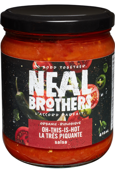 Organic Oh-This-Is-Hot Salsa by NEAL Brothers 410 ml
