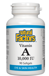 Vitamine A de Natural Factors, 90 capsules