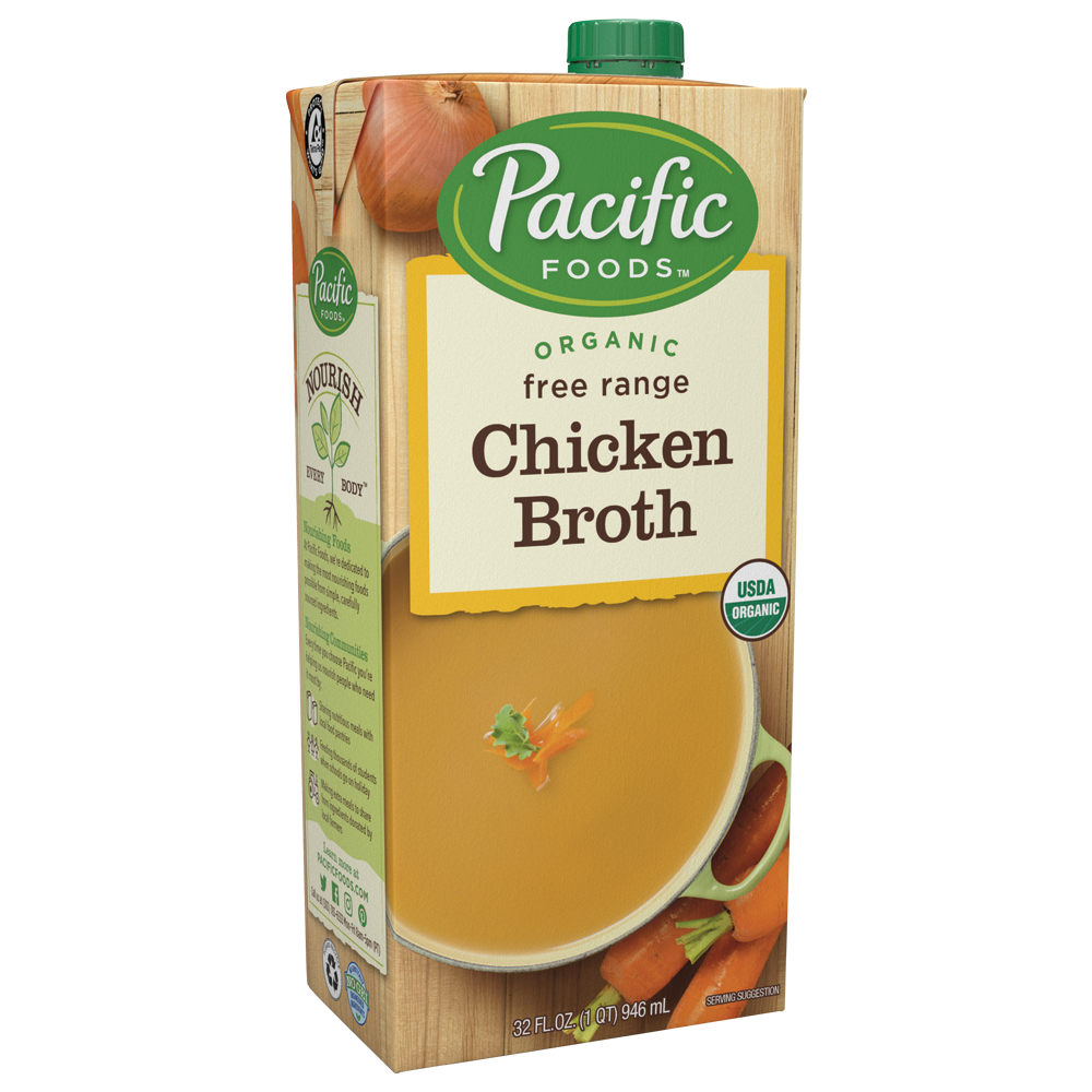 Bouillon de poulet biologique par Pacific Foods, 946 ml