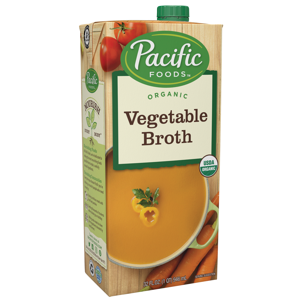 Bouillon de légumes bio par Pacific Foods, 1L