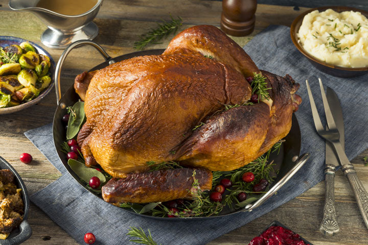 Medium/Large Fresh Natural Turkey by Fermes des Valens 11 to 13lbs - Available October 6th