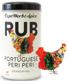 Portuguese Peri Peri Mild Rub Shaker by Cape Herb &amp; Spice 100g