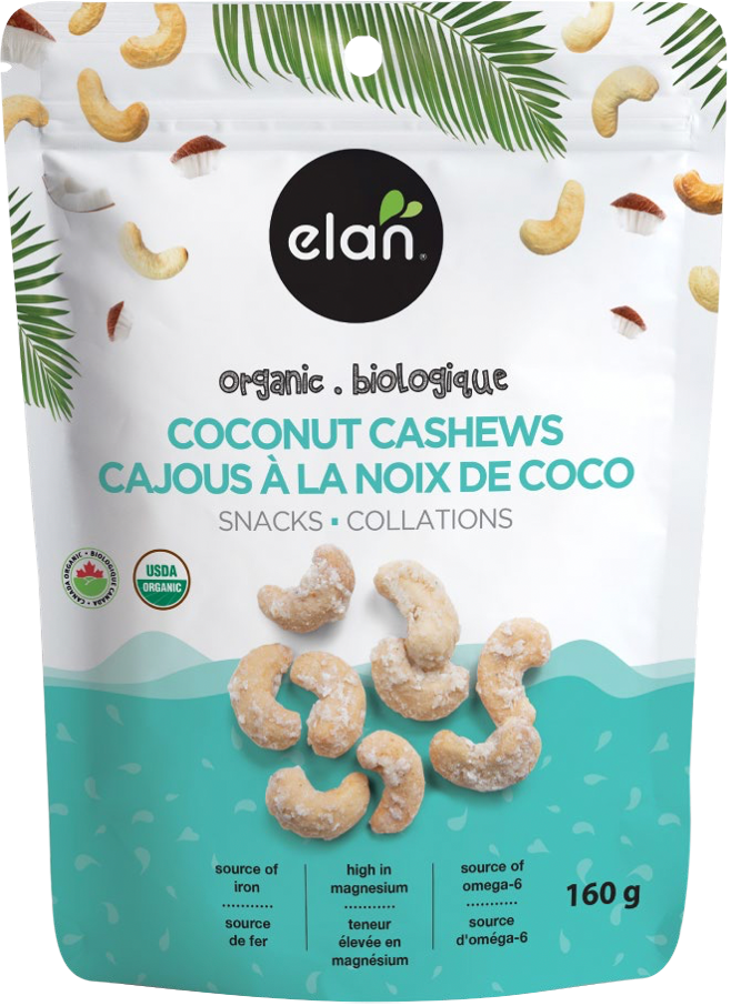 Coconut Cashews by Elan 150g