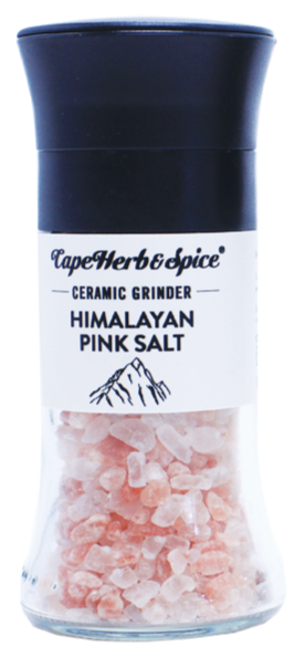 Himalayan Pink Salt Grinder by Cape Herb & Spice 130g