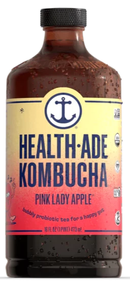 Pink Lady Kombucha by Health Ade 473ml