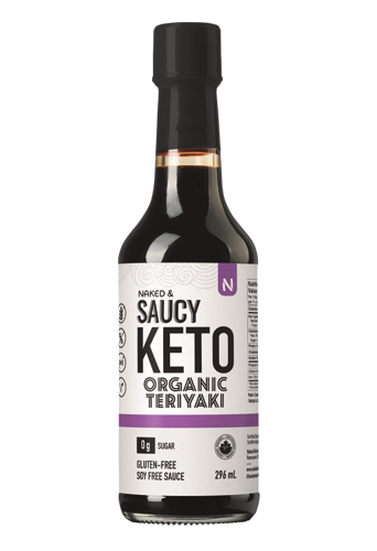 Sauce Keto Teriyaki biologique par Naked Natural Foods 296 ml