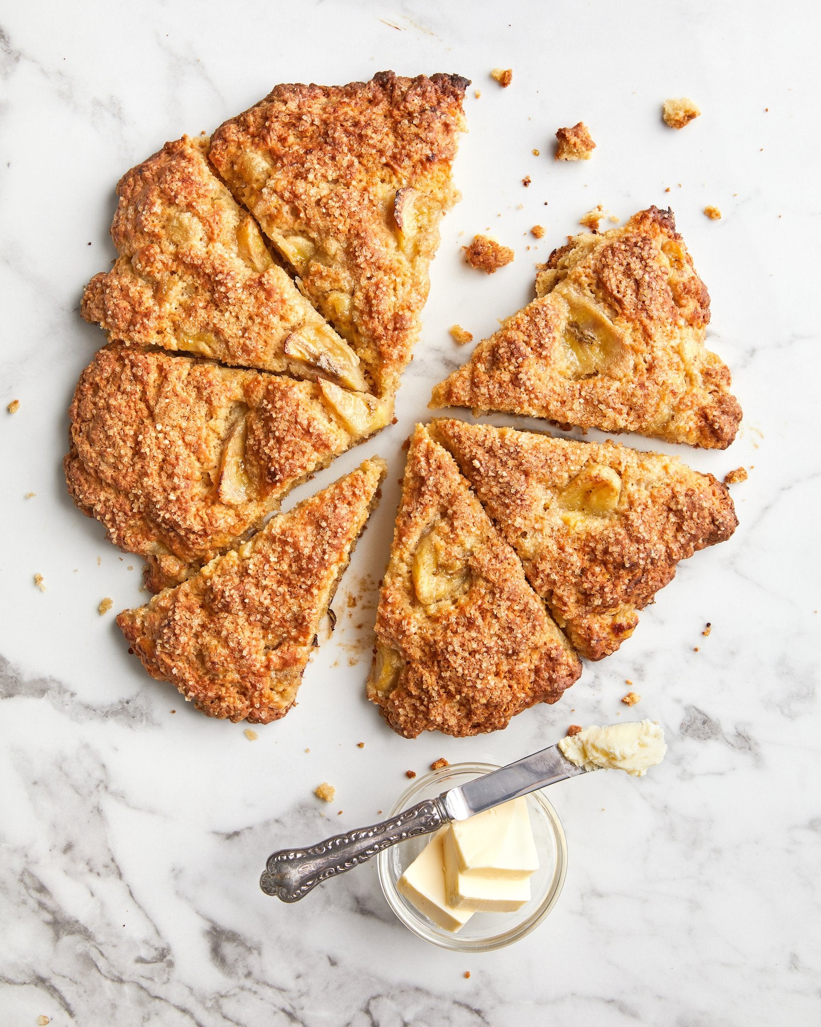 Banana Bread Scones by Maison Zoe Ford