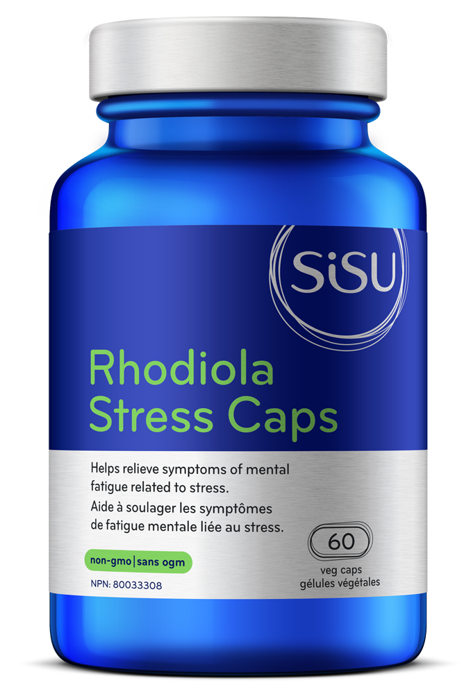 Rhodiola Stress Caps by Sisu, 60 gel caps