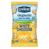 Minis gâteaux de riz au cheddar blanc bio par Lundberg 142g